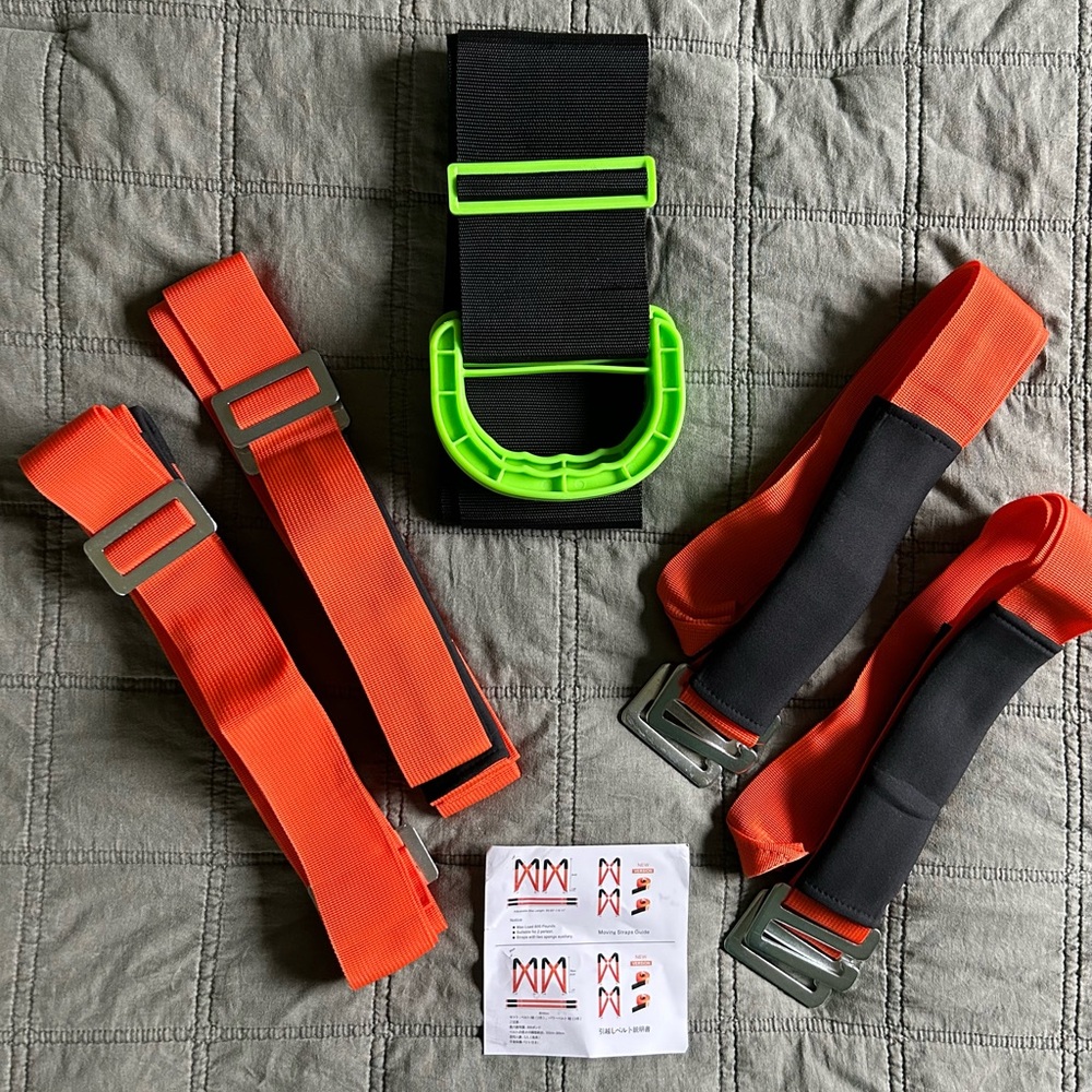 Moving straps + box strap. FREE SHIP